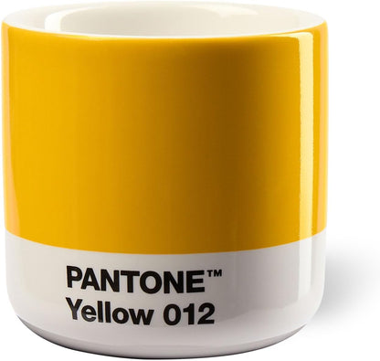 Copenhagen Design Pantone Macchiato Cup - Coffee, Latte, Macchiato Mug - 3.34oz/100ml, Yellow 012