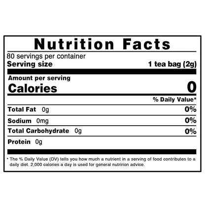 TEARELAE - Moringa Tea - 2g x 80 Count - Premium Moringa Leaves Tea Bags - Boost Immunity, Aid in Digestion - Non-GMO - Caffeine-Free