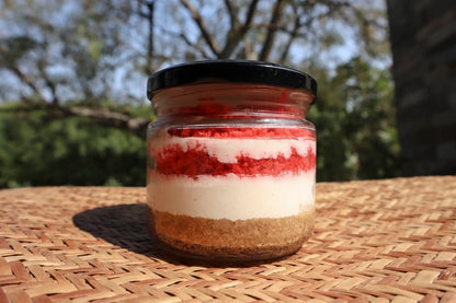 A Blend Above Red Velvet Cake Mix - No-Bake Desserts, All Natural, Vegan, Gluten Free, No MSG - Instant Dessert Mix, Fruit Dip, Bagel Topping, Frosting, Cheesecake Filling - Makes 16 Oz (Pack of 3)