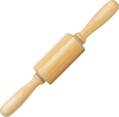 10 inch Wooden Rolling Pin for Baking - Long Dough Roller for All Baking Needs