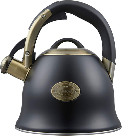 Tea Kettle -2.2 Quart Tea Kettles Stovetop Whistling Teapot Stainless Steel Tea Pots for Stove Top Whistle Tea Pot