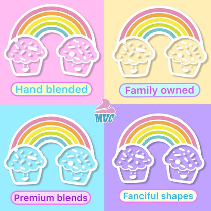 Sprinkles | Blue Sprinkle | 4 Ounces | Jimmies | Sprinkle | Manvscakes, Chocolate Flavor, Non Toxic
