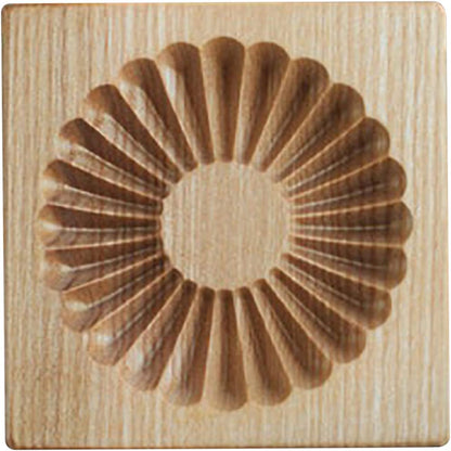 Wooden Cookie Biscuit Mold, 3D Baking Mold, Embossing Craft Decorating Baking Tool, Suitable for Halloween Thanksgiving Christmas Kitchen DIY (Shape C 10 * 10 * 2)