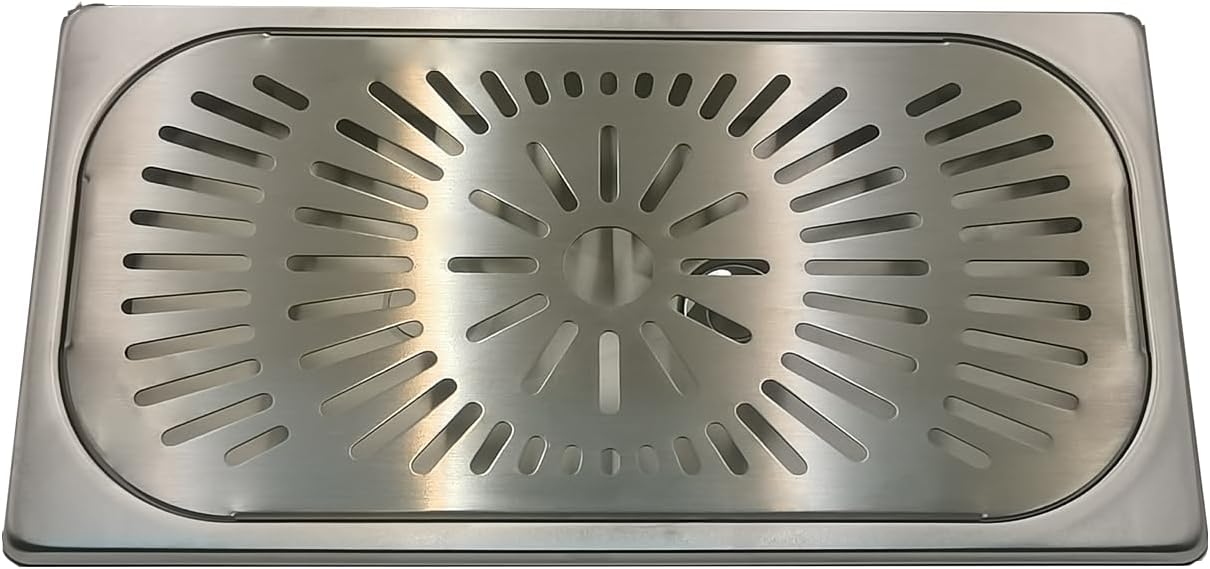 Stainless Steel Drip Tray - Perfect for Homes, Clubs, Bars, Cafes, Restaurants, Hotels, Or Commercial Use - Easy to Clean, No Drainage Required (7 * 12.8inch)