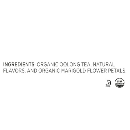 Tea Forte Mountain Oolong Premium Organic Loose Leaf Caffeinated Oolong Blend Canister, Makes 35-50 Cups