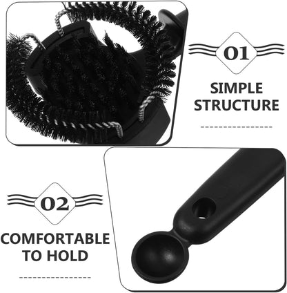 Coffee Machine Cleaning Brush - Espresso Machine Brush with Detachable Nylon Bristles Perfect for Group Head Cleaning