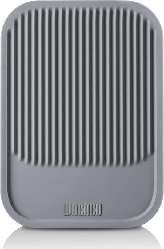 WACACO Coffee Mat, Multi-Purpose Drying Mat and Tamping Mat, Made of Food-Grade Silicone (Compact)
