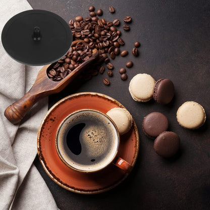 Blind Filter, Coffee Pad Backflush Disk Rubber Backflush Filter Espresso Machine Rubber Backflush Disk Coffee Machine Parts for Espresso Machines Coffee Machines, Black