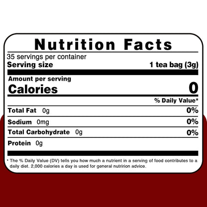 TEARELAE - Cranberry Apple Tea Bags, 35 Count - Premium Cranberry Herbal Blend Tea with Dried Cranberries, Apples, Hibiscus, Rose Petals & Licorice Root - Caffeine-free - Perfect for Daily Refreshment