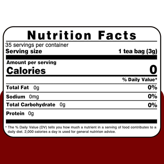 TEARELAE - Cranberry Apple Tea Bags, 35 Count - Premium Cranberry Herbal Blend Tea with Dried Cranberries, Apples, Hibiscus, Rose Petals & Licorice Root - Caffeine-free - Perfect for Daily Refreshment
