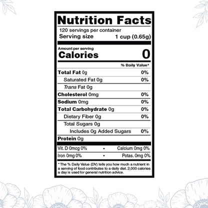 BLUE TEA - Butterfly Pea Flower Tea - 30 Count - Pyramid Plant Based Tea Bag | ANTIOXIDANT RICH | Caffeine Free - Detox Tea - Flower Based - Herbal Tea - Non-GMO | Tin Pack