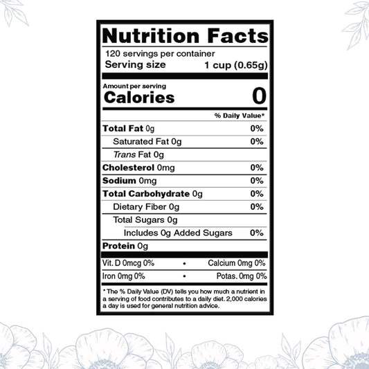 BLUE TEA - Butterfly Pea Flower Tea - 30 Count - Pyramid Plant Based Tea Bag | ANTIOXIDANT RICH | Caffeine Free - Detox Tea - Flower Based - Herbal Tea - Non-GMO | Tin Pack