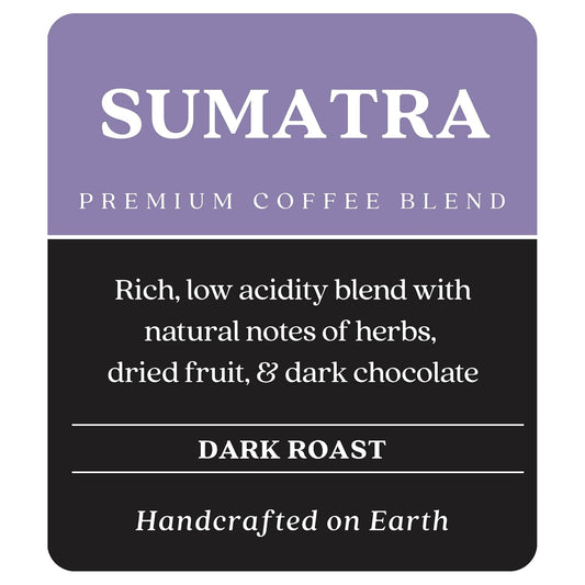 Copper Moon Dark Roast Whole Bean Coffee, Sumatra Blend, 2 Lb