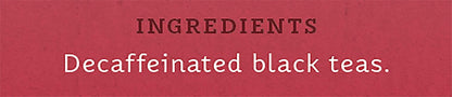 Stash Tea Decaf English Breakfast Black Tea - Decaf, Non-GMO Project Verified Premium Tea with No Artificial Ingredients, 18 Count (Pack of 6) - 108 Bags Total