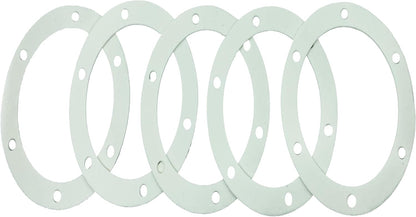 6" Pellet Stove White Gasket for Combustion Exhaust Fan Mounting Blower to Housing Seal with 100's and Most Pellet Stoves 2100J MAR60487（5/Pack）