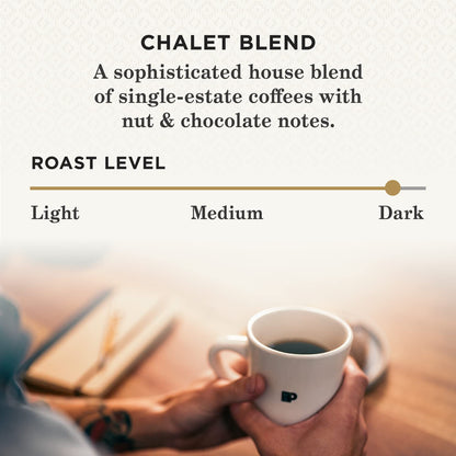 Peet's Coffee, Dark Roast Keurig K-Cup Pods - Chalet Blend 60 Count (1 Box of 60 K-Cup Pods)