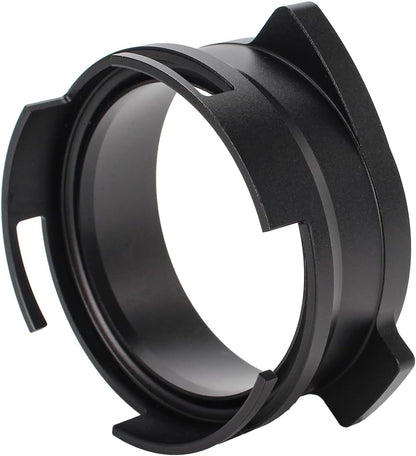 Espresso Dosing Funnel Compatible with Breville/Sage 54mm Portafilter, Aluminum Alloy, Black
