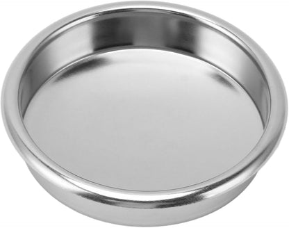 58 mm Blind Filter, Stainless Steel Backflush Inser, Back Flush Blind Filter Basket for Gaggia Classic and Espresso Machines Espresso Cleaning Disc
