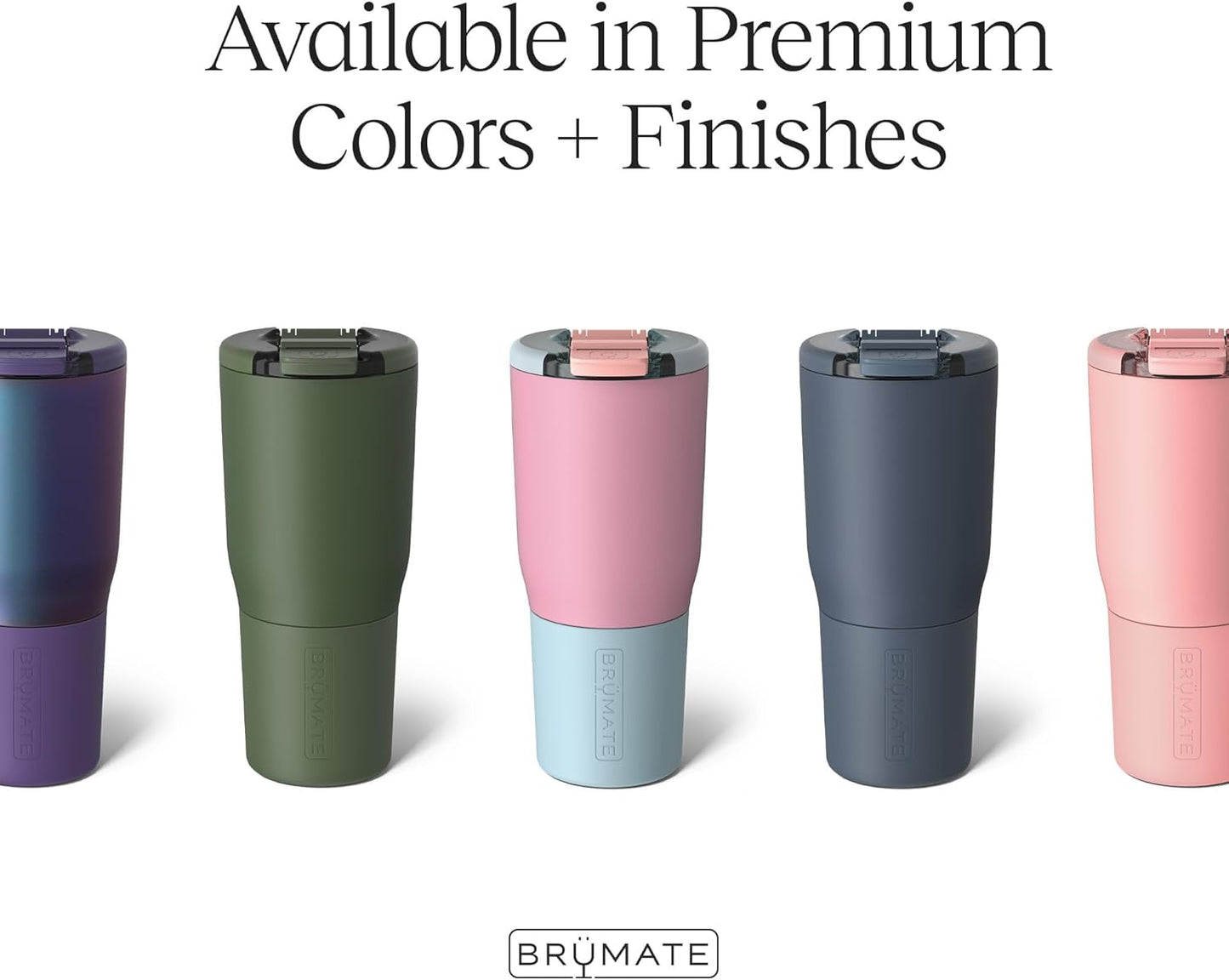 BrüMate Nav 25oz 100% Leak Proof Insulated Travel Tumbler with Magnetic BevLock™ Lid - Double Wall Cup-Holder Friendly Stainless Steel Mug (Sage)