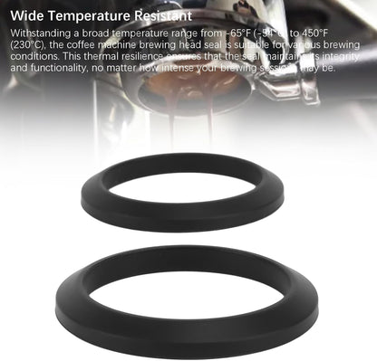 Silicone Brew heads Gasket Seal, 57mm Espresso Machine heads Gasket Group Brew Seal for Nuova SIMONELLI, Professional Replacement Gasket Seal Rings for Espresso Coffee Machine