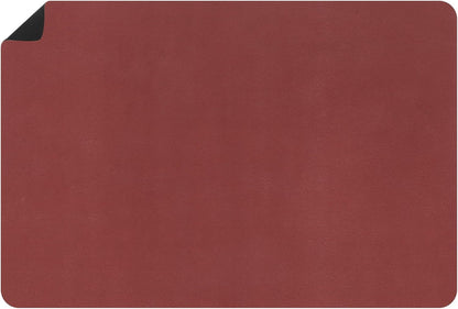 uxcell Silicone Mats for Kitchen Counter, 35.4" x 23.6" Non-Slip Countertop Protector Mat Heat Resistant Coffee Mat Waterproof Table Placemat, Wine Red