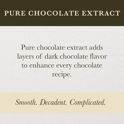 Cook's Organic Chocolate Extract 4 oz