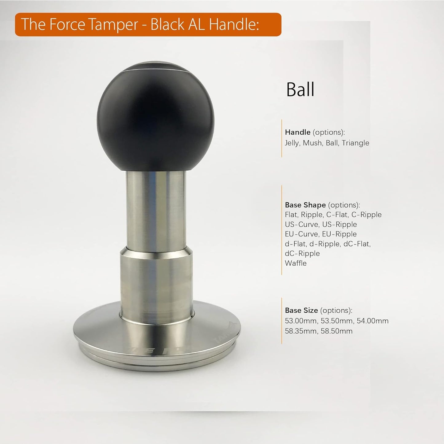 The Force Tamper Automatic Impact Coffee Tamper Adjustable Const Pressure and Autoleveling Extend Set New