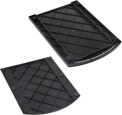 Bruvoalon Kitchen Appliance Sliding Tray, Slider for Coffee Pot, Coffee Maker, Toaster, KitchenAid Mixer, Blenders and Air Fryer, Coutertop with Rolling Wheels (1 Pack)