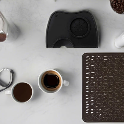 Coffee Tamper Mat Silicone Corner Tamping Mat (Medium)