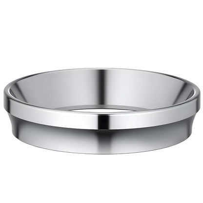 Magnetic Stainless Steel Espresso Dosing Funnel Compatible with 53mm Portafilter