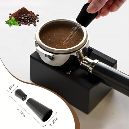 WDT Espresso Distribution Tool- 0.3mm 8 Needle Coffee Stirrer, Precision Espresso Distributor for Baristas