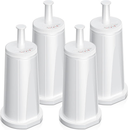 4 Pack Replacement Water Filter for Breville Espresso Machine Barista Touch Bes880, Oracle Touch BES990, Barista Pro BES878, Oracle BES980, Dual Boiler BES920 Bambino ClaroSwiss Sage (4)