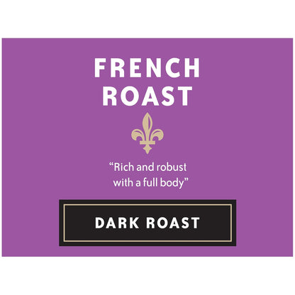 Community Coffee French Roast 72 Count Coffee Pods, Extra Dark Roast, Compatible with Keurig 2.0 K-Cup Brewers, 12 Count (Pack of 6)