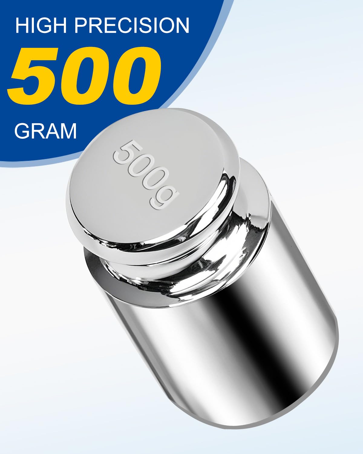 UCEC Calibration Weights for Digital Scale, 500g Gram Weights, Precision Stainless Steel Balance Scale Calibration Weight for Lab Educational Science