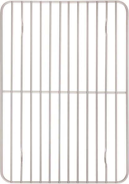 CHEFMADE Baking and Cooling Rack, 12.2-Inch Non-Stick Rectangle Wire Rack for Oven Baking (Champagne Gold)