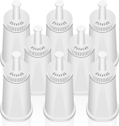 8 Pack Replacement Water Filter for Breville Espresso Machine Barista Touch Bes880, Barista Pro BES878, Oracle Touch BES990, Oracle BES980, Dual Boiler BES920 Bambino ClaroSwiss Sage by Funmit