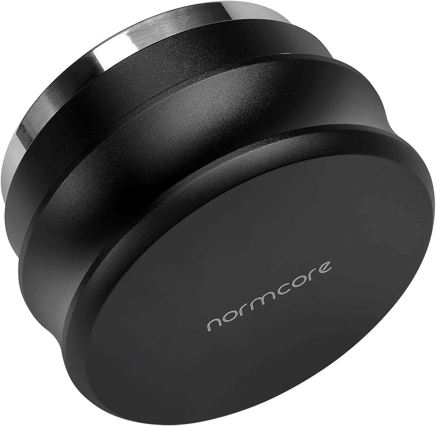 Normcore 58.5mm Palm Tamper, Espresso Coffee Tamper Built-In 30lb Spring with Stainless Steel Flat Base, Barista Coffee Hand Leveler Tamper Compatible with 58mm Portafilter