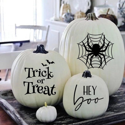 Halloween Stencils for Door Mats 8” Ghost Face Stencil Boo Trick or Treat Stencils for Painting on Wood Pumpkin Doormats T-Shirts