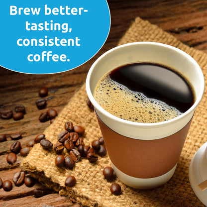 Stera Sheen Coffee Equipment Cleaner, All-Purpose Brewing Equipment, Espresso, Coffee Maker Cleaner, Café Clean Removes Oil, Stain Buildup, from Glass, Plastic & Stainless Steel - 1 Oz. (48 Count)