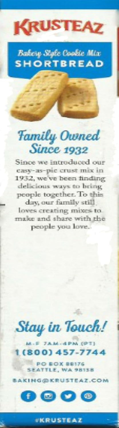 Krusteaz Cookie Mix, Butter Vanilla Sugar Cookie Mix, 14 Ounce Box (Pack of 2)