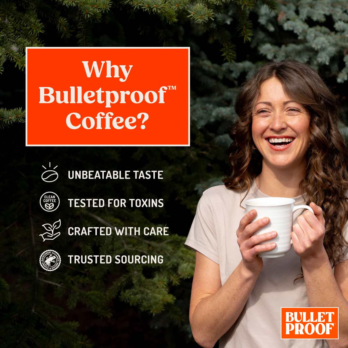 Bulletproof The Mentalist Medium-Dark Roast Single-Serve Pods, 10 Count, 100% Arabica Beans, Clean Coffee Tested for Toxins, Packaging May Vary