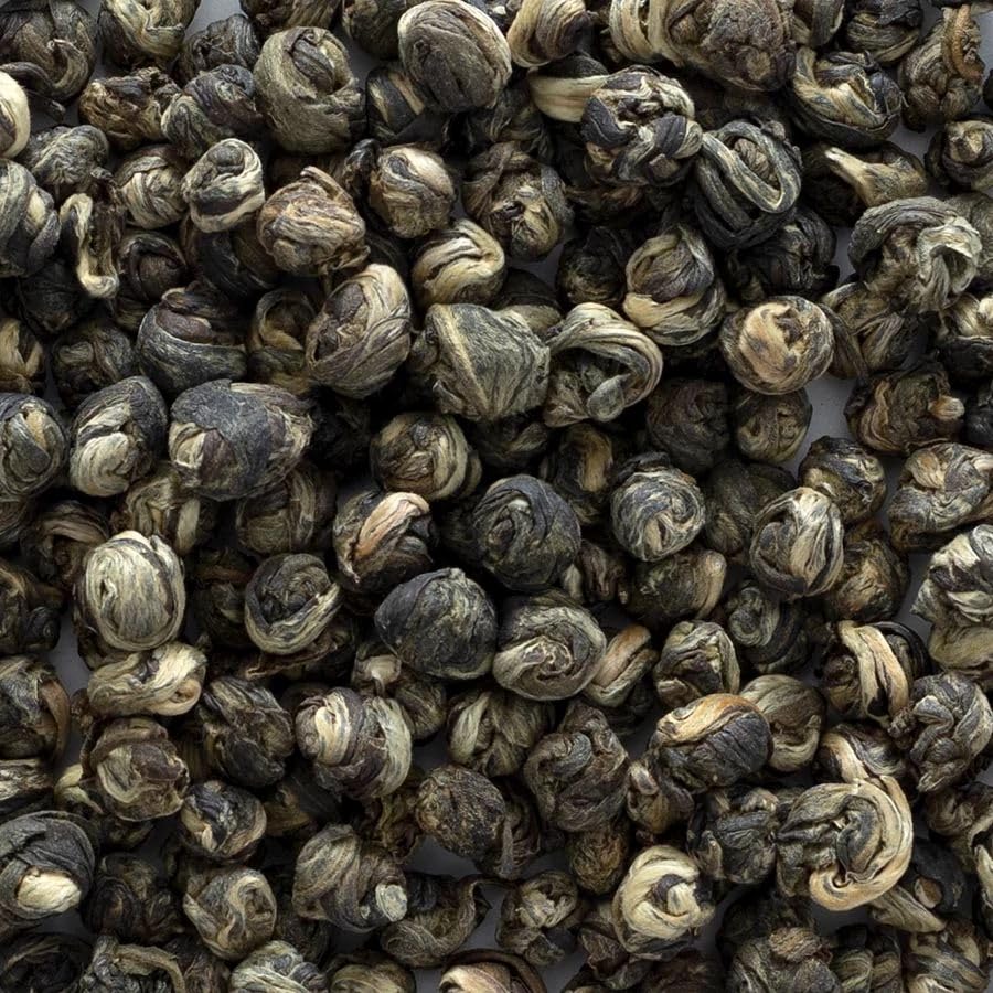 Frontier Bulk Jasmine Pearls Green Tea, Organic, 16 Ounce