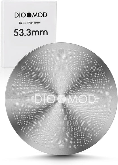 53.3mm Espresso Puck Screen, 0.9mm 150μm Ultra Thin Coffee Espresso Filter Screen - Mesh Reusable Filter for Espresso Portafilter Filter Basket 54mm