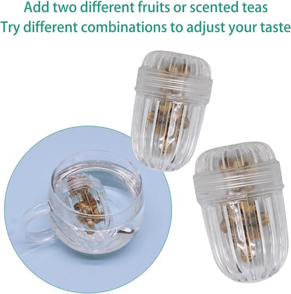 4pcs Fruit Infuser Insert, Tea Infuser Bottle Ball for Wide Mouth Bottles