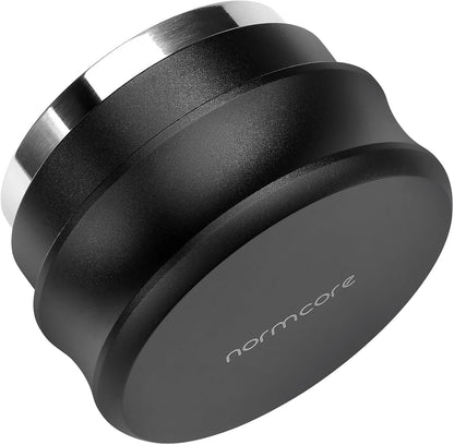 Normcore 53.3mm Palm Tamper, Espresso Tamper Built-In 30lb Spring with Stainless Steel Flat Base, Barista Coffee Hand Leveler Tamper Compatible with 54mm Breville Portafilter