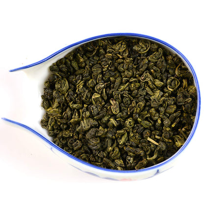 TIAN HU SHAN Premium Tea Loose Leaf Tin box (Green tea, 8 Ounce (Pack of 1)