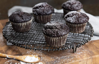 TruEats Dutch Chocolate Muffin & Cake Mix: Low Glycemic, Protein & Fiber Rich, Gluten & Grain Free, Diabetic Friendly, Vegan Friendly, Dairy Free, Plant Based, Sweetened with Monk Fruit Sweetener