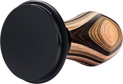 Normcore 53.3mm Coffee Tamper V4.1, Spring Loaded Tamper with Titanium PVD Coating Flat Base, Espresso Tamper Fits 54mm Breville Sage Portafilters, Colorful Wood Handle