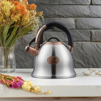 Tea Kettle -2.2 Quart Tea Kettles Stovetop Whistling Teapot Stainless Steel Tea Pots for Stove Top Whistle Tea Pot