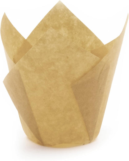 Gold Tulip Baking Cups, Mini Size, Pack of 250